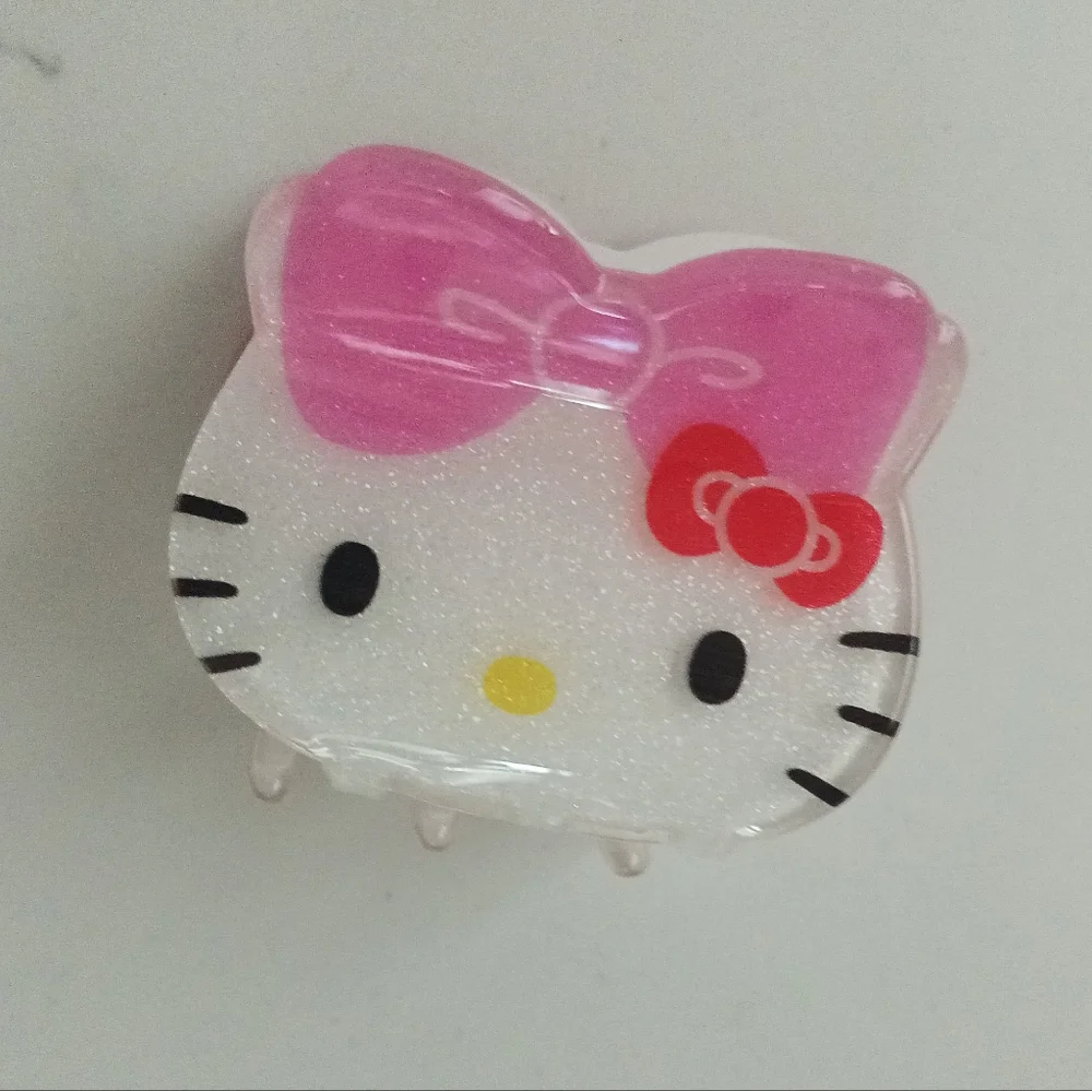 Sanrio Pink Hair Accessories Cute Cartoon Design (6 pieces))